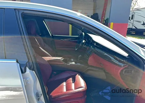 2017 Maserati Quattroporte S z USA, uszkodzony, nr VIN ZAM56RPS0H1236696